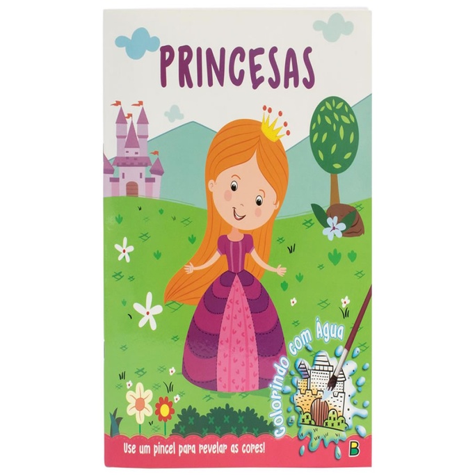COLORINDO COM ÁGUA PRINCESAS em Oferta na Shopee