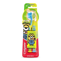 Escova Dental Colgate Minions 2 - 5 anos com 2 unidades