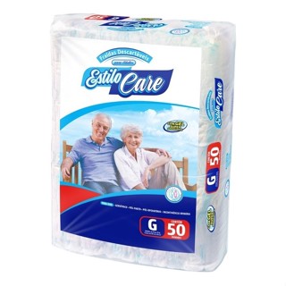 Fralda Descartável Geriátrica Estilo Care G Revenda Barato