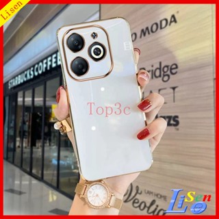 Capinha Tecno Spark Go 2024/Spark 20/Pop 8/ Tecno Spark 10 Pro Simple and stylish solid color phone case ZB