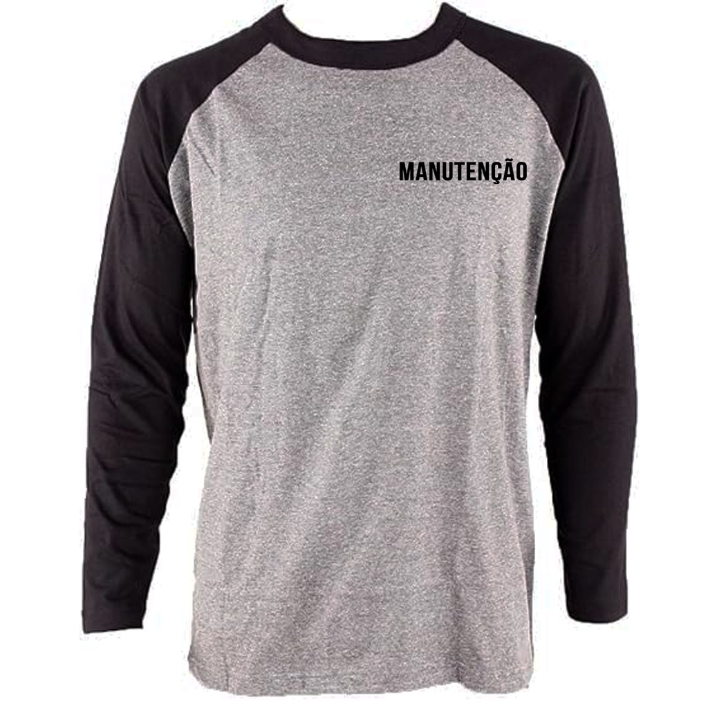 Camiseta manutenção  uniforme manga longa cumprida tecnico em Oferta na Shopee