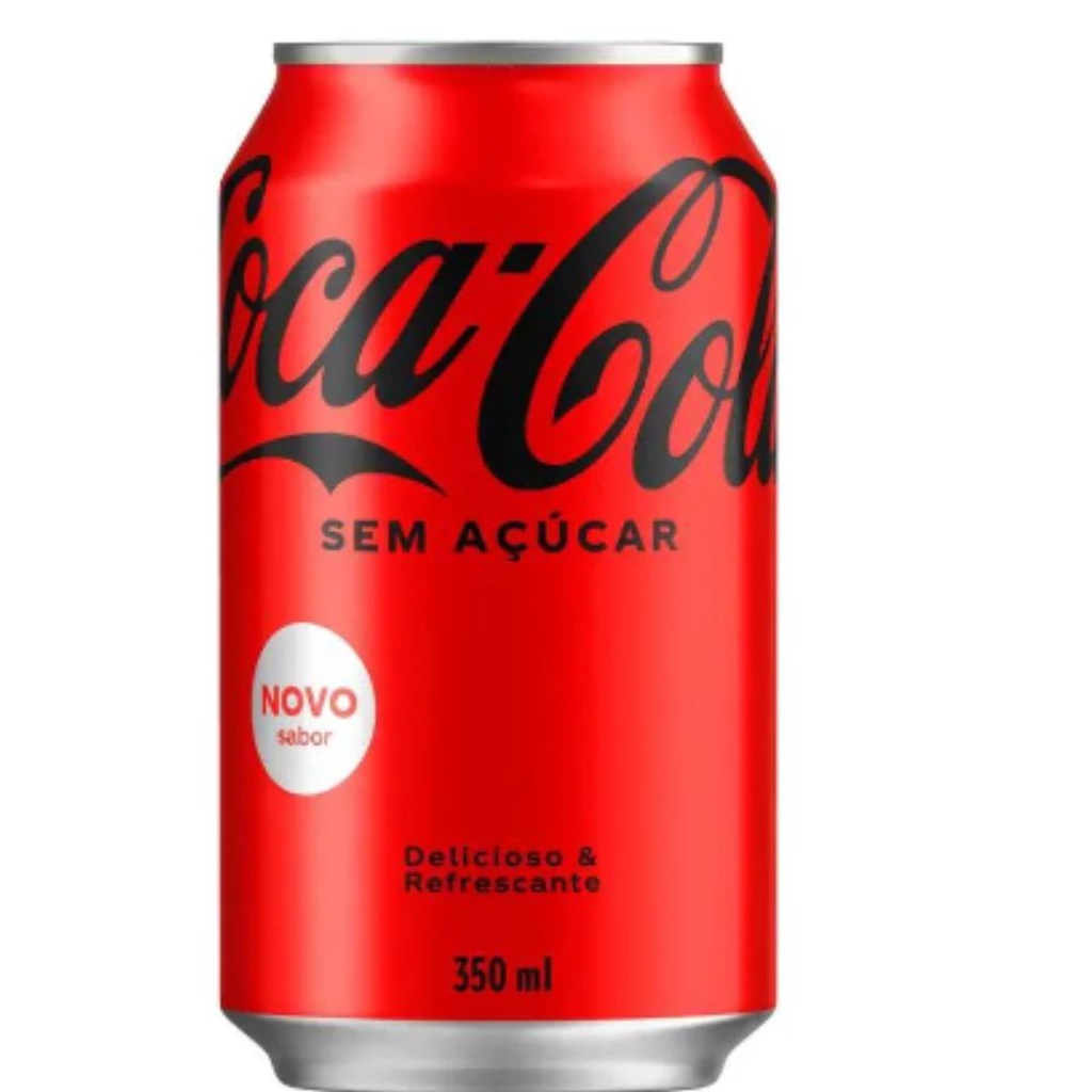 Refrigerante Coca-Cola Sem Açúcar 350ml Pack com 6 Unidades