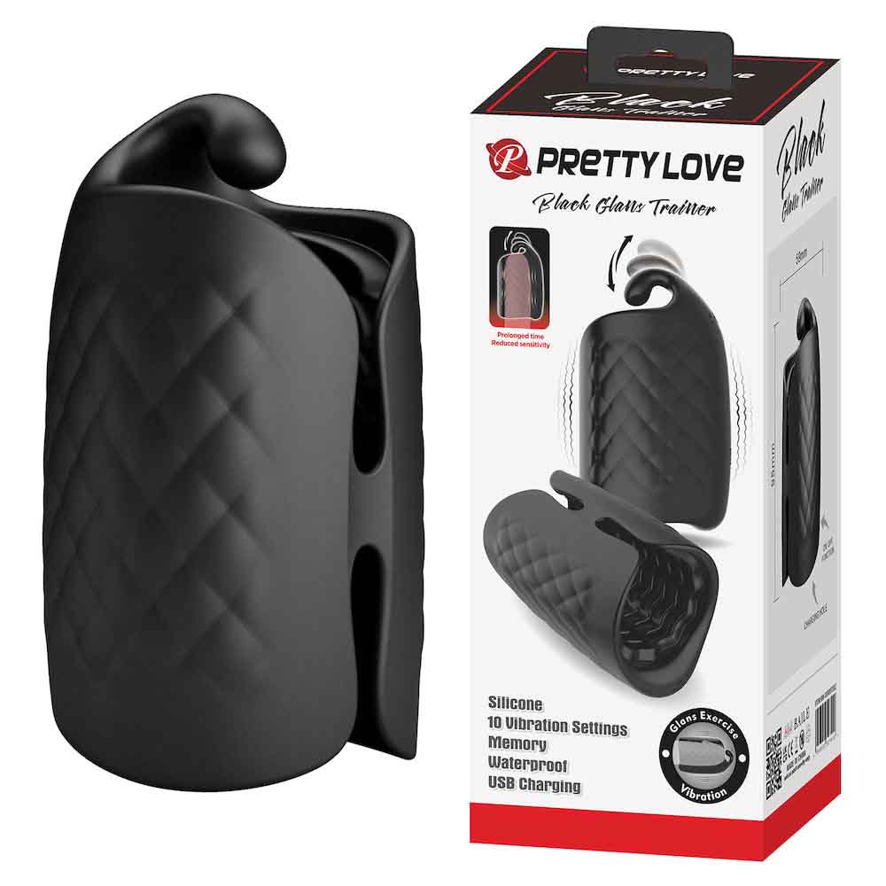 Estimulador de Glande Peniana - Pretty Love Black Glans Trainer