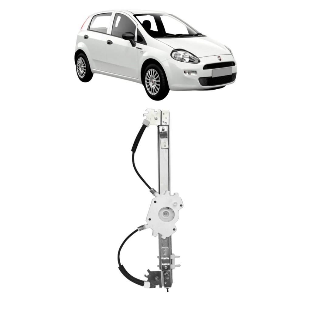 Maquina Vidro Punto Elétrica Dianteira Direito 2007 Até 2017 em Oferta na Shopee