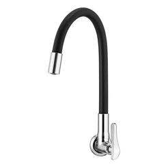 Lorenzetti Loren Flex 27 1178 Torneira De Cozinha Preto E Cromo Acabamento Cromado