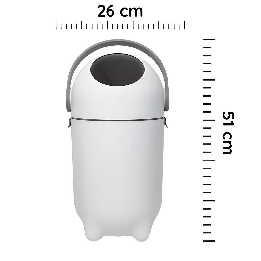 Lixeira Antiodor para Fraldas 10 Litros  - Bubble Baby