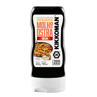 Molho de Ostra Pratos Quentes e Refogados Kikkoman 190ml em Oferta na Shopee