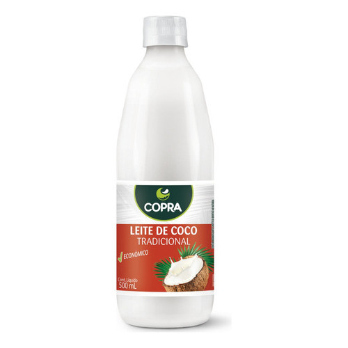 Leite De Coco Culinário Tradicional Copra Pet 500ml