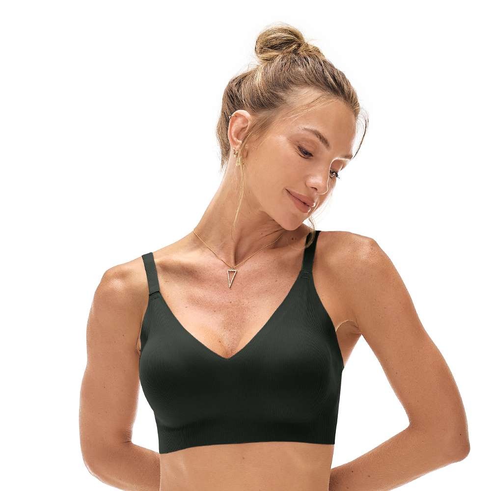 Sutiã Laser Termofusionado com Bojo Removível Preto Zee Rucci