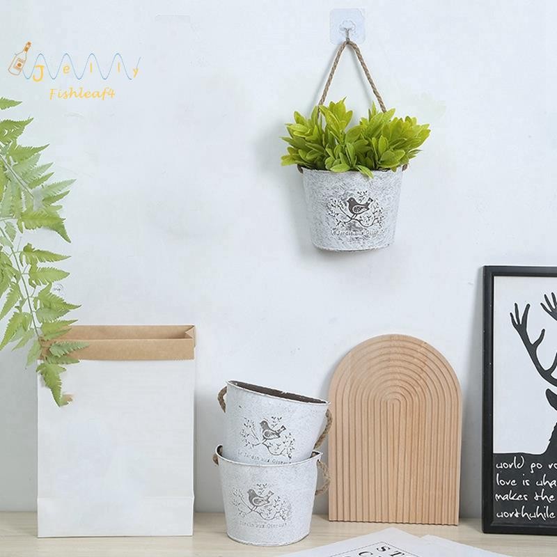 Pendurado Na Parede Plantador Vaso De Plantas Cesta De Flores Jardim Recipiente Suculento ...