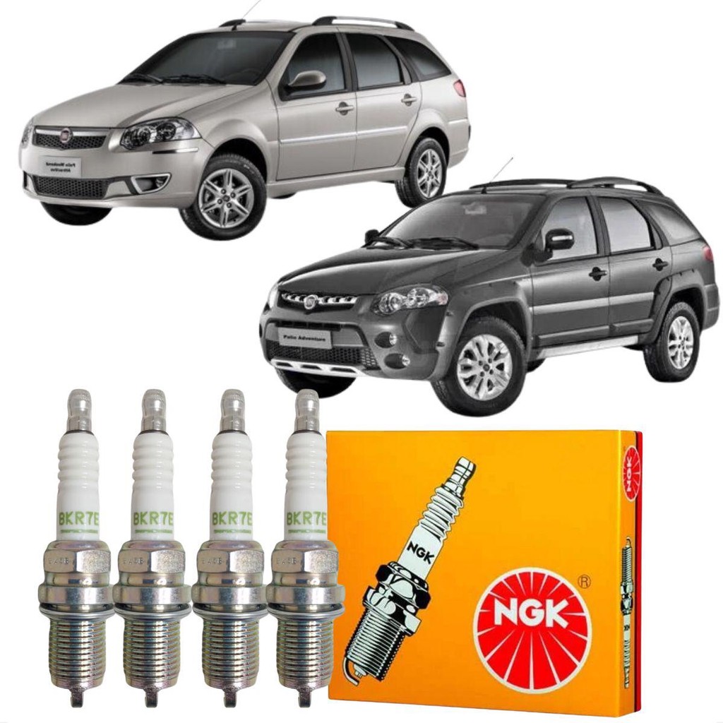 Jogo Vela Ngk Fiat Motor 1.6 1.8 16v E-Torq Flex 2011 a 2014 em Oferta na Shopee