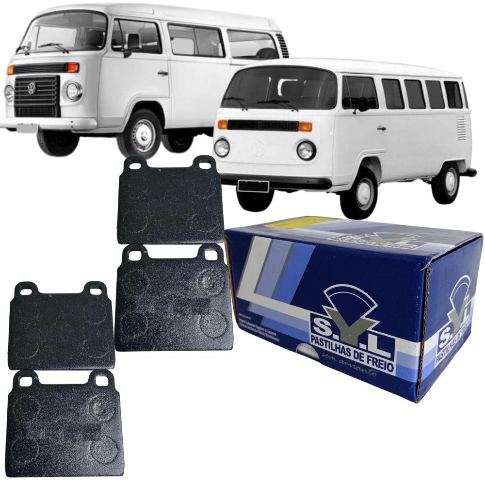 Jogo Pastilha Freio Dianteiro Kombi 1982 a 2014 Syl em Oferta na Shopee