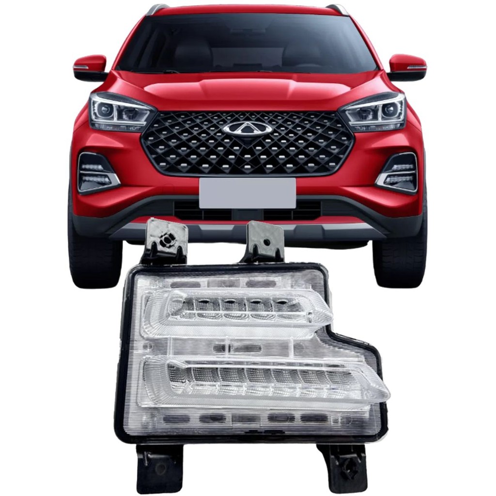 Farol de Milha Led Chery Tiggo 5x Pro 1.5 16V Turbo de 2023 À 2025 - Direito