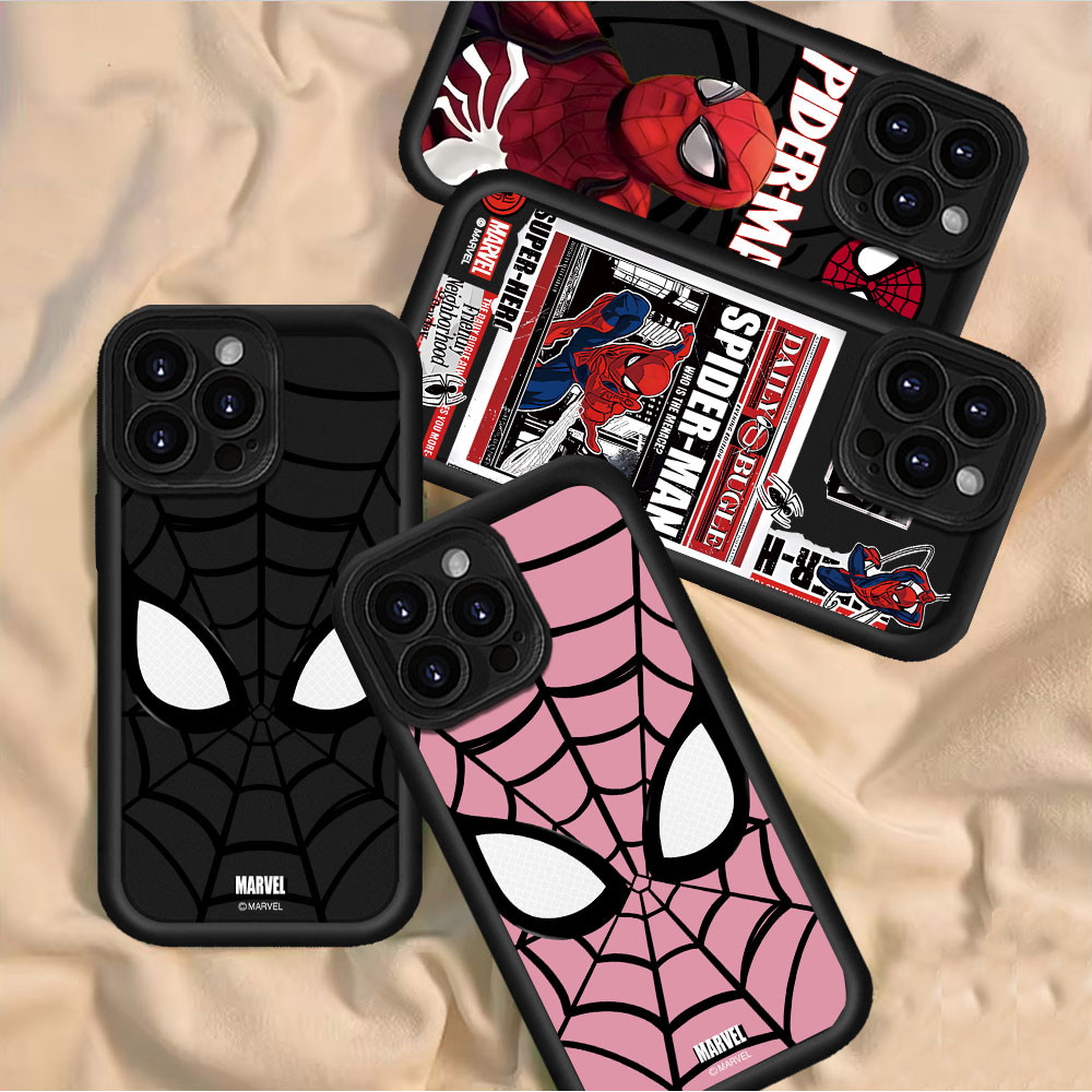 Capa Com Padrões Do Homem-Aranha E Para Samsung S24 Ultra S24 Plus S23 S22 S21 M34 F34 A15 A14 A13 A55 A35 A54 S23FE S22