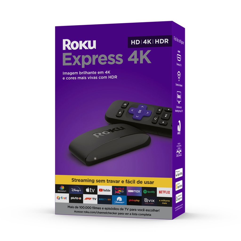 Roku Express 4K streaming media