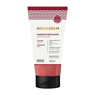 Sabonete Líquido Hidraderm Esfoliante Morango 180ml