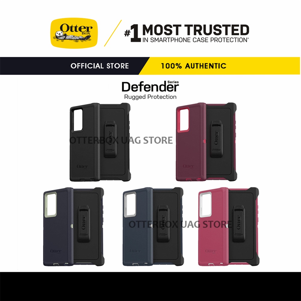 OtterBox Samsung Galaxy Note 20 Ultra / Note 20 / Galaxy Note 10 Plus / Note 10 / Galaxy Note 9 / Galaxy Note 8 Capa Série Defender | Autêntico Original