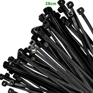 200 Uni. Cinta Abraçadeira Enforca Gato Nylon 28cm X 4,8mm em Oferta na Shopee