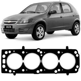 Junta Cabeçote Motor Chevrolet Celta 1.0 2001 A 2016 Fibra em Oferta na Shopee