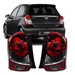Lanterna Traseira Fumê Etios Hatch 2017 2018 2019 2020 2021