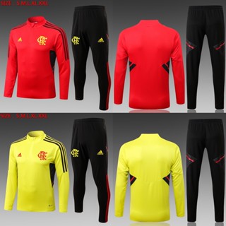 Camisa Da Time 2022/23 Homens Camiseta De Manga Longa Para Treinamento De Futebol Casaco