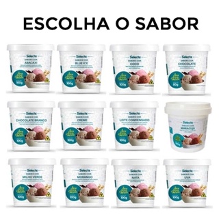 Base Sorvete Sabor em Pó para Sorvete Escolha o Sabor 80g a 100g - Selecta em Oferta na Shopee