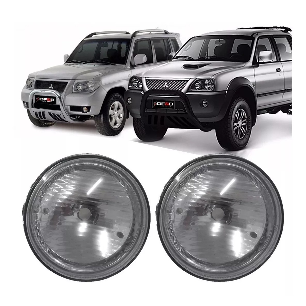 Par Bloco Do Farol Dianteiro Pequeno L200 Pajero Tr4 Sp