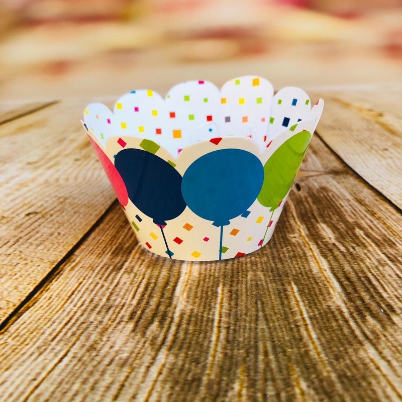 KIT Saia Para Cupcake Balão Colorido (Lado 1,2)   28.3   ( Nc Toys Cupcake ) em Oferta na Shopee