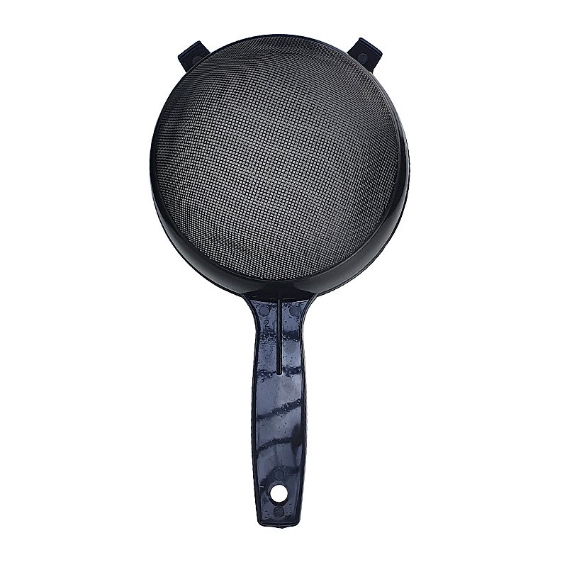 Peneira de Plástico Grande 18 cm Preta em Oferta na Shopee
