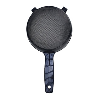 Peneira de Plástico Grande 18 cm Preta em Oferta na Shopee