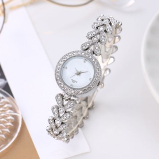 Novo Estilo Mulher Relógio Diamante Água Pequeno Discador Relógios De Quartzo Dia Dos Namorados Presente De Aniversário