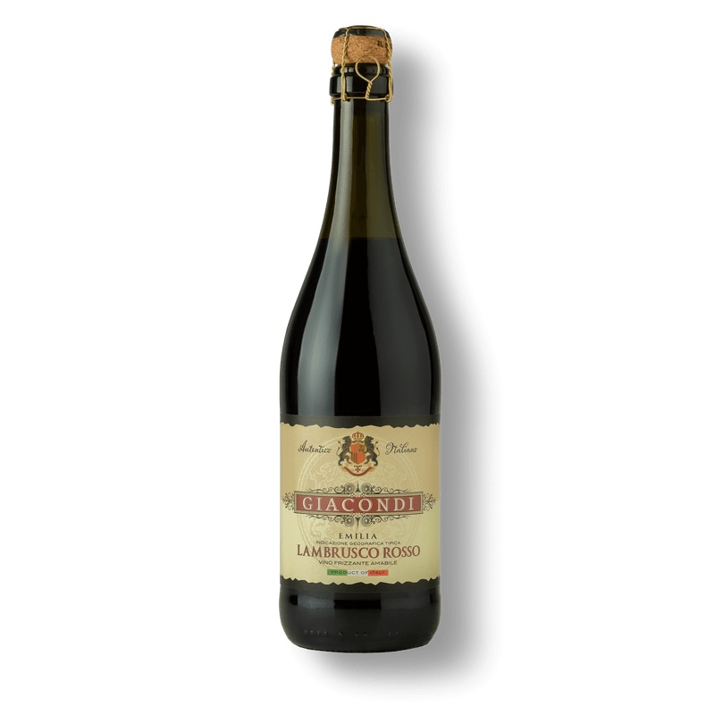 VINHO LAMBRUSCO GIACONDI TINTO 750ML em Oferta na Shopee