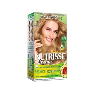 Tintura Nutrisse 80 Louro Claro em Oferta na Shopee