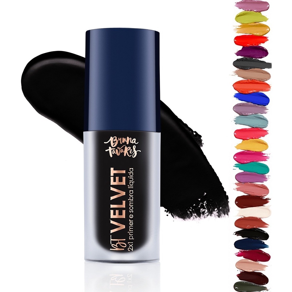 Bt Velvet 2x1 - Bruna Tavares - Sombra E Primer em Oferta na Shopee