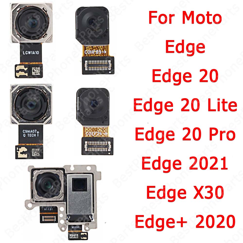 Módulo De Câmera Traseira Selfie Para Motorola Moto Edge 20 Lite Pro Plus X30 Vista Original Grande Substituição Da Frontal