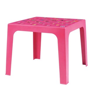 Mesa Infantil Mor 15151601 Plástica Kids Quadrada Estampada
