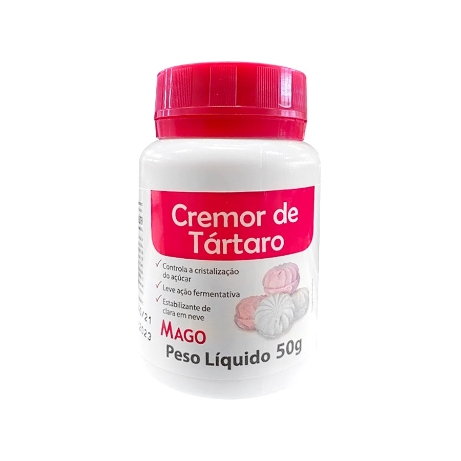 Cremor de Tártaro - 50g - 1UN - Mago