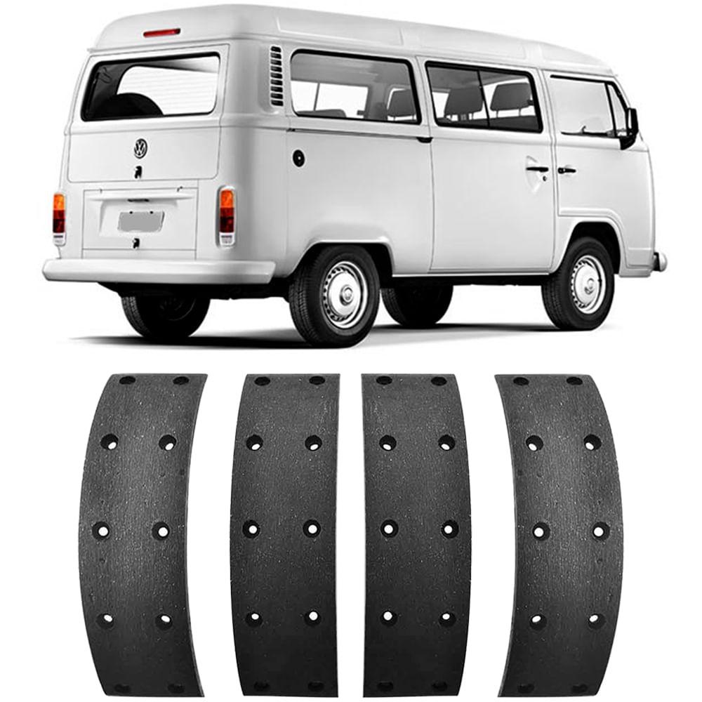 Lona Freio Volkswagen 67 a 81 Kombi Traseira Fras-le VW271 em Oferta na Shopee
