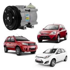 Compressor de Ar Condicionado Ford Ka Fiesta Ecosport Original Delphi Novo CS20239