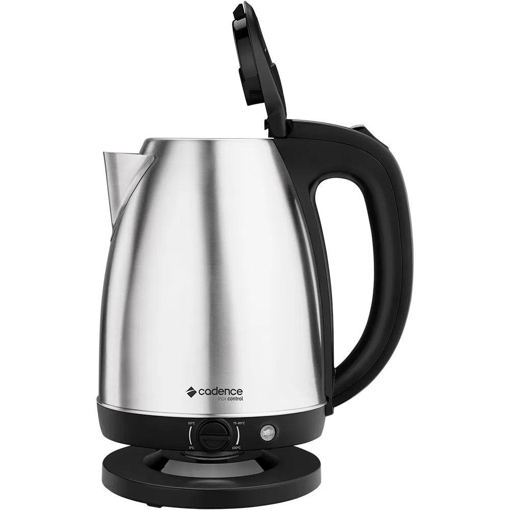 Chaleira Elétrica Cadence Inox Control 1,8 Litros - 110V