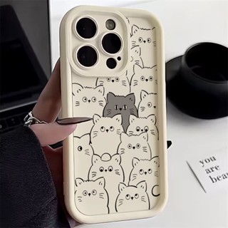 Capa De Silicone Para iPhone 15 14 13 11 12 Pro Max 7 8 Plus X XS XR SE2 Telefone Com Grafite