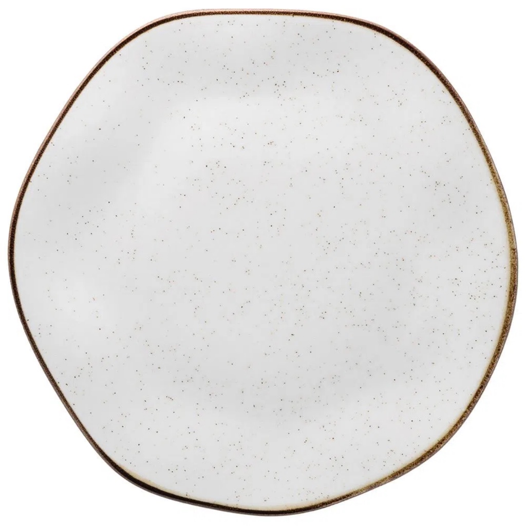 Prato Porcelana Fundo Rustico Ryo Maresia Decorado 22,5cm P/ Sopa Caldo Oxford em Oferta na Shopee