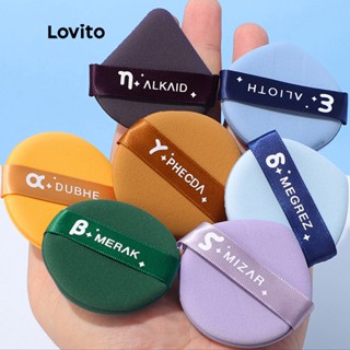 Lovito 3 Pçs Triângulo Pó Puffs Lavável Reutilizável Macio Pelúcia Pó Esponja De Maquiagem Base Esponja Ferramenta De Maquiagem L48MU002