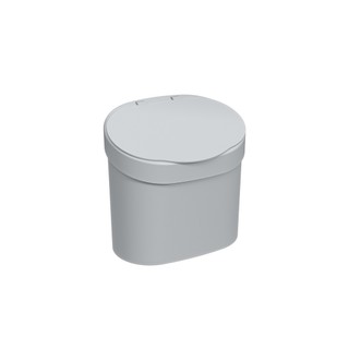 Lixeira para Pia com Tampa Coza Basic 2,5 Litros Cinza Frio em Oferta na Shopee