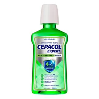 Enxaguante Bucal Cepacol Antisséptico Menta Intense 250ml