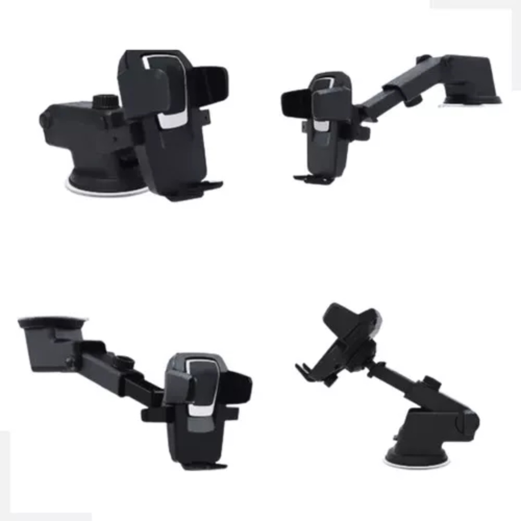 Suporte para Celular GPS Universal 360 Super flexível Smartphone veicular Iphone carro painel vidro