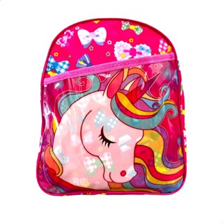 Mochila Escolar Infantil Estampa Unicórnio Princesa Skate