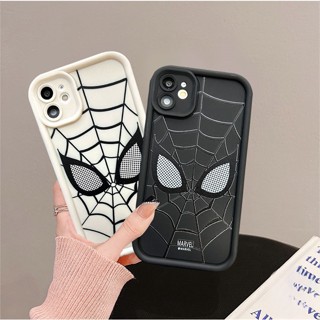 Moda dos desenhos animados Homem-Aranha casal telefone caso compatibleiphone 15 14 13 12 11Promax XR XS Max 8 7 11 14plusthick anti-queda macio shellltpumanga protetora FOBQ