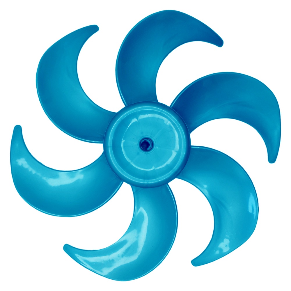 Hélice Original 6 pás 30cm para Ventiladores Cadence - VTR 560 / VTR 586 - Azul
