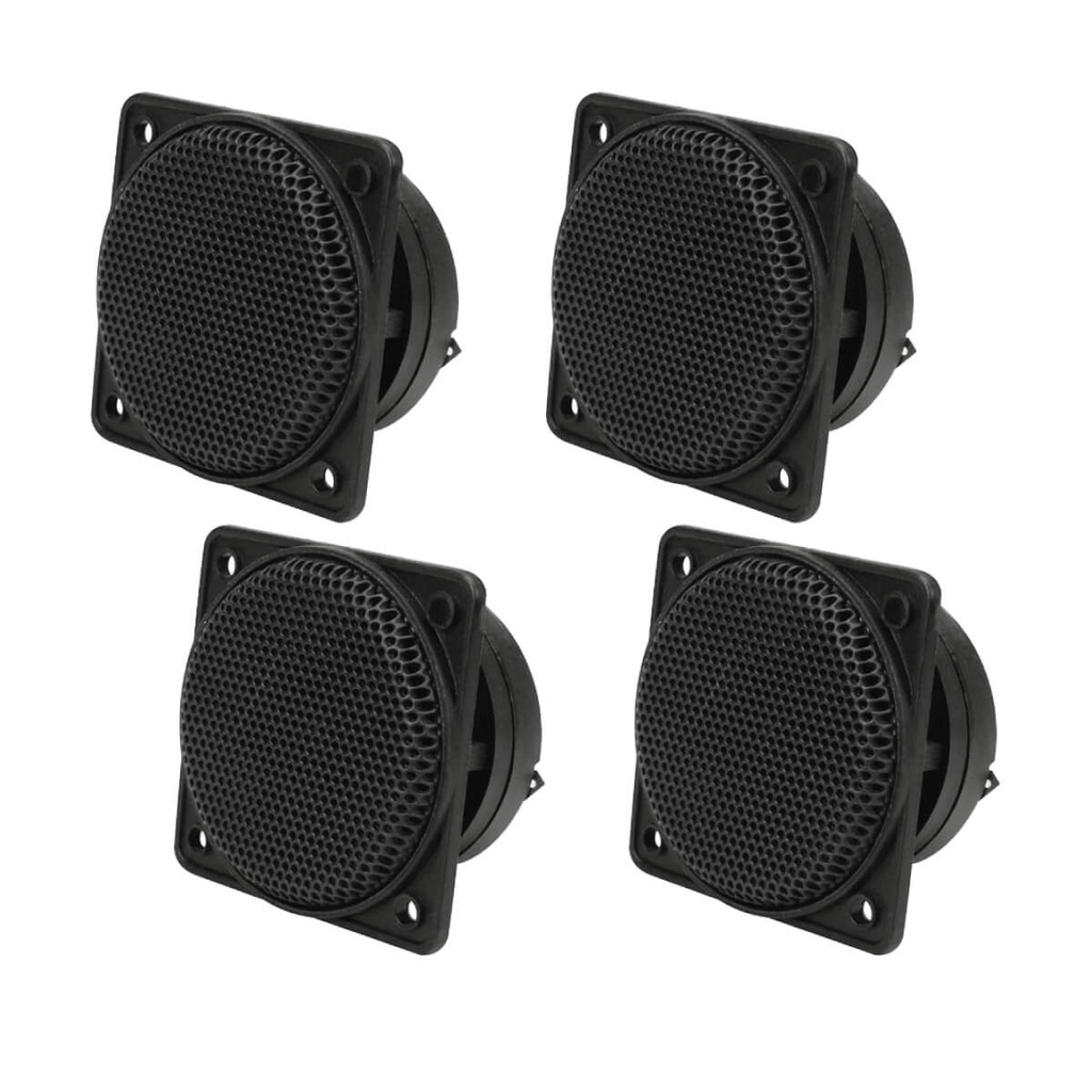 4x Tweeter Piezoelétrico 250w Rms Som Automotivo Residencial